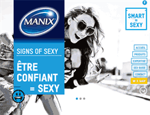 Tablet Screenshot of manix.net